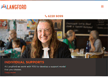 Tablet Screenshot of langford.org.au